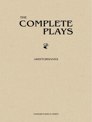cover image of The Complete Plays of Aristophanes